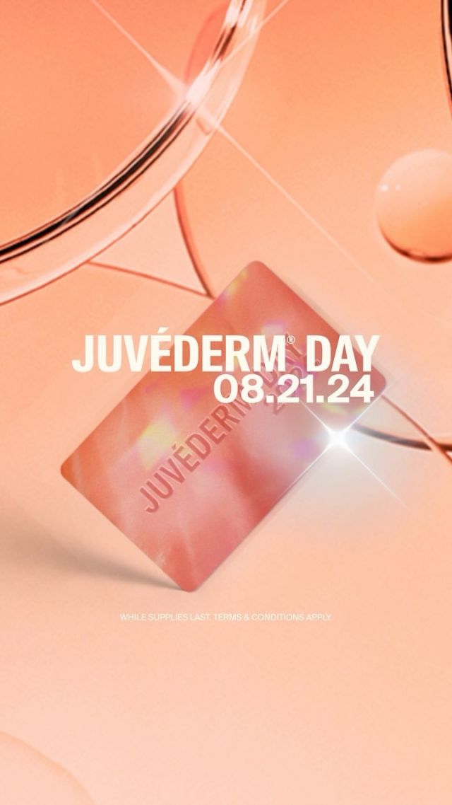 CELEBRATE JUVEDERM DAY WITH US!⁠
⁠
Mark your calendars because Juvederm Day is back and bigger than ever! At The Spa at South Bay Plastic Surgeons, we are thrilled to celebrate the #1 dermal filler collection in the US.⁠
⁠
Save the date on August 21, 2024 and take advantage of this amazing offer: buy one $75 gift card and get one FREE! This offer is exclusive to Alle members. If you’re not already a member, sign up at www.alle.com⁠
⁠
Click the link in bio or call us at 310-784-0670 to schedule an appointment today!⁠
⁠
#southbayplasticsurgeons #sbps #juvederm