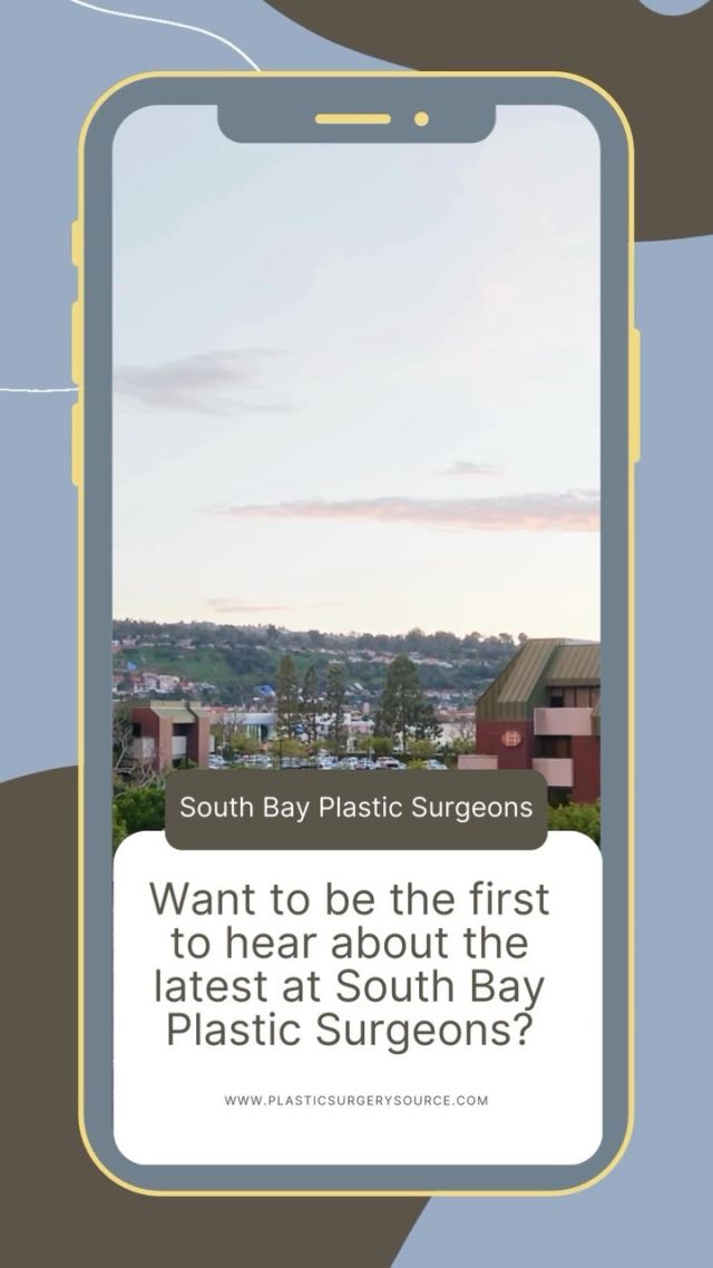 Don’t miss out on exclusive savings and special offers at South Bay Plastic Surgeons! Sign up for our newsletter and be the first to hear about the newest procedures and products offered in our practice.⁠
⁠
Drop a comment below when you have signed up!⁠
⁠
#southbayplasticsurgeons #sbps #newsletter